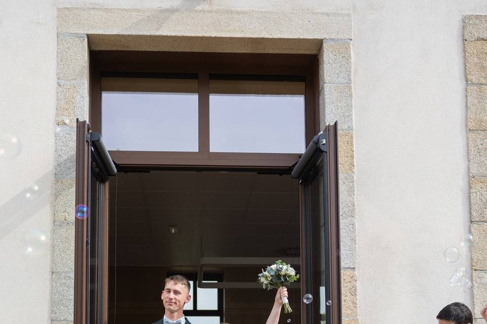 Sortie de mairie