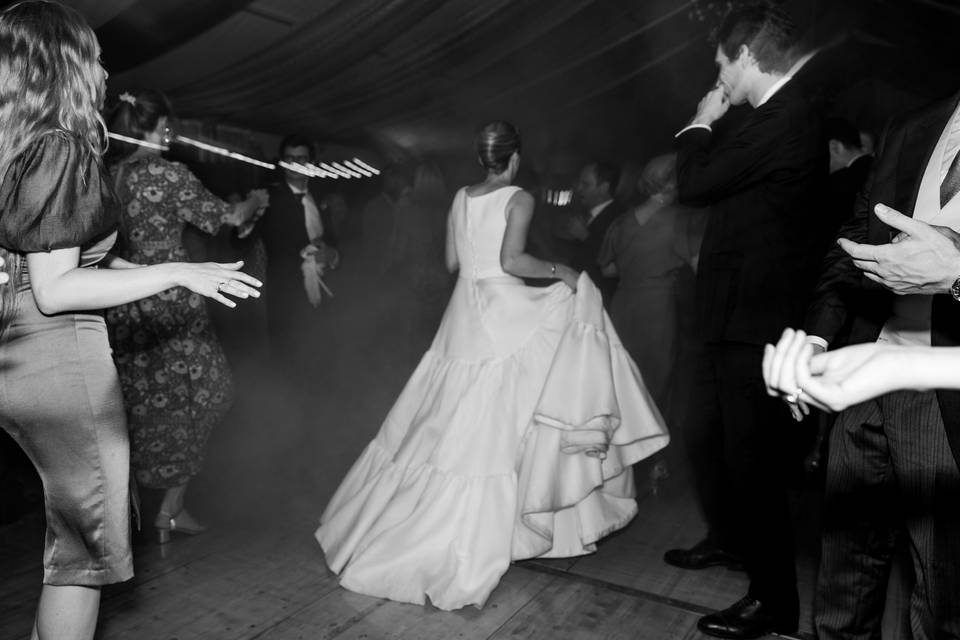 Soirée de mariage en N&B