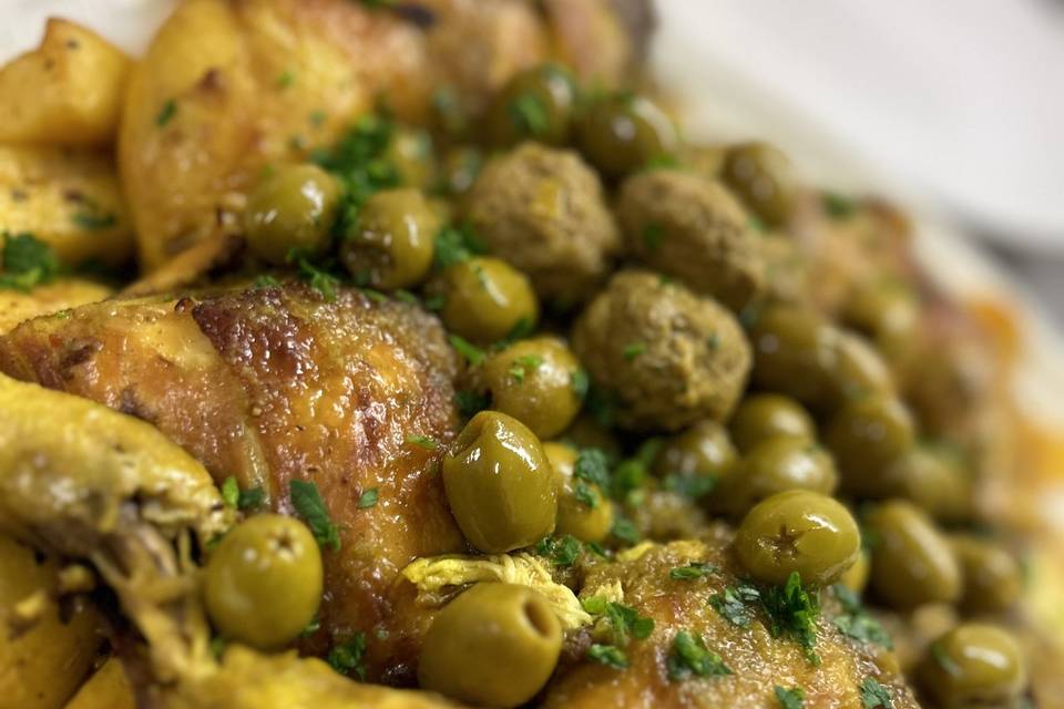 Poulet aux Olives