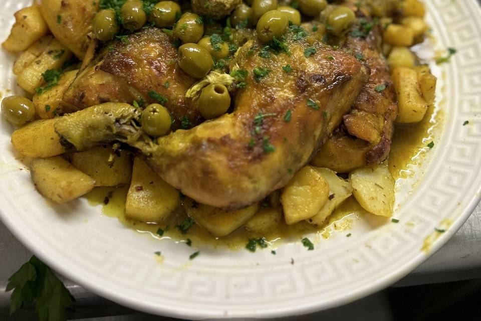 Poulet aux Olives