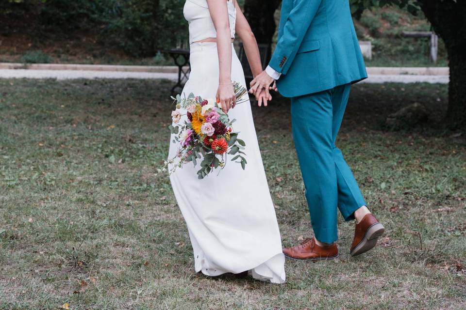 Just married