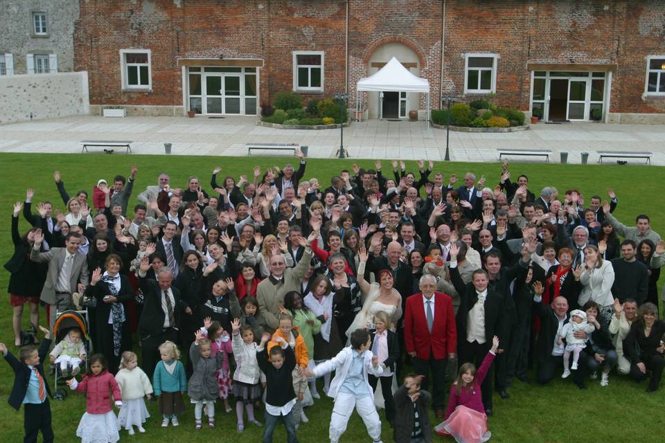 Les invités avant la fête