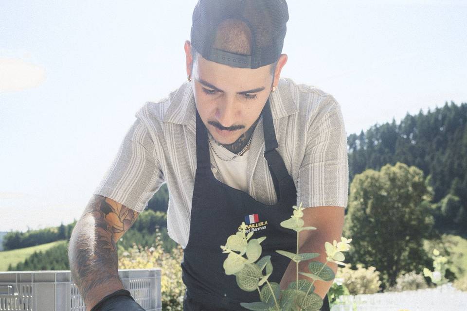 Préparation garnish