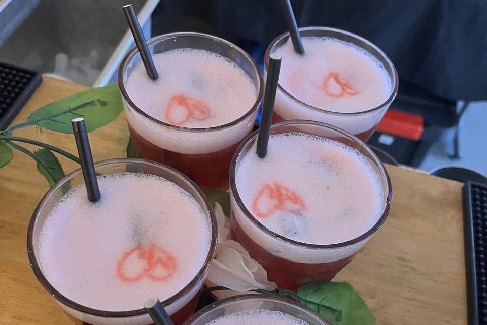 Impression sur cocktails