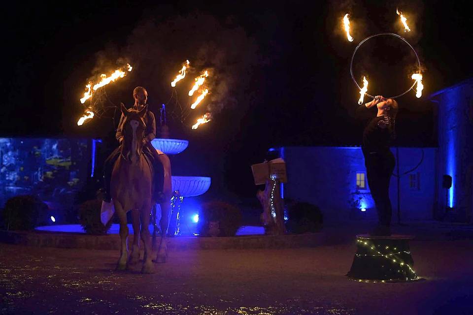La légende : cheval de lumière