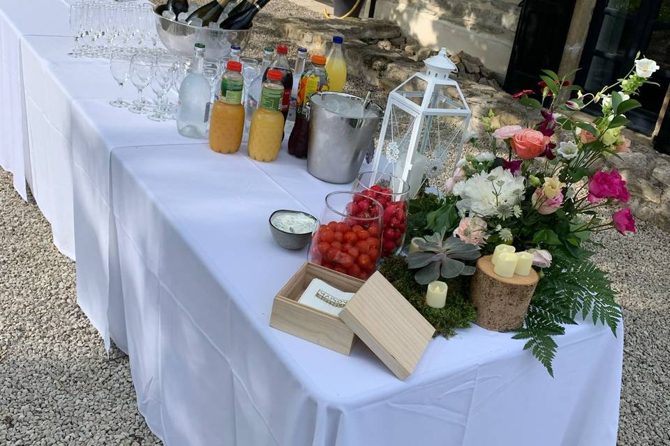 Décor table brunch