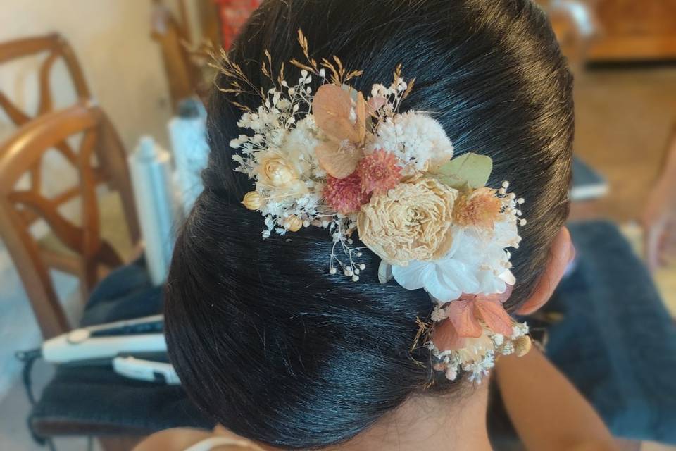 Chignon mariée