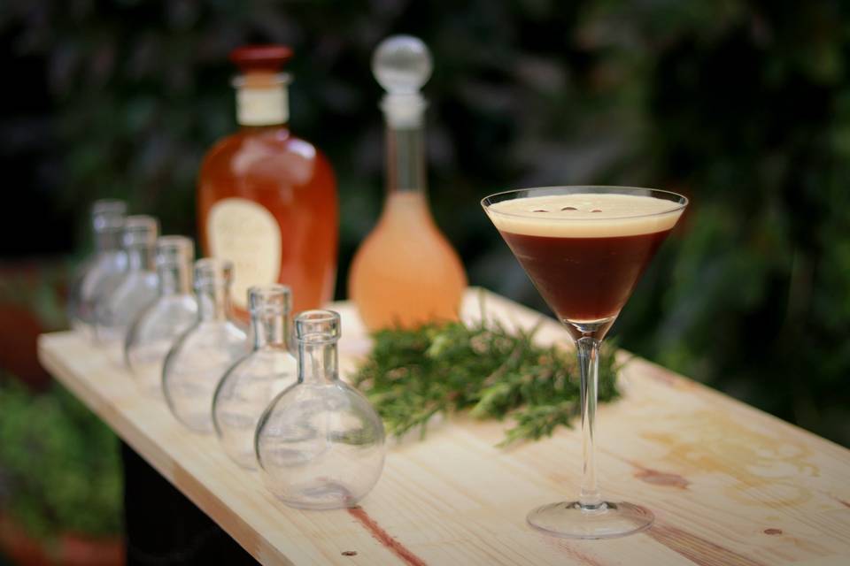 Cocktail et bar mobile