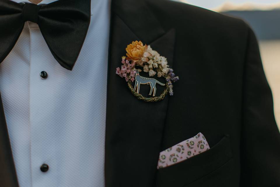 Boutonnière graphique