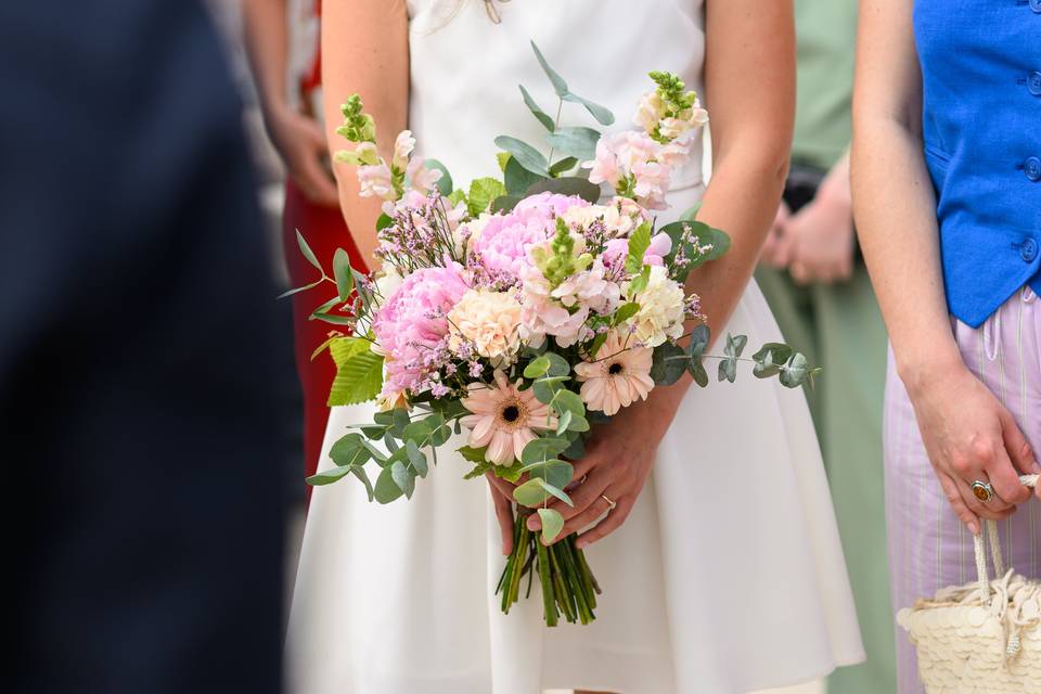 Le bouquet de la mariée