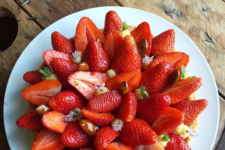 Tarte aux fraises