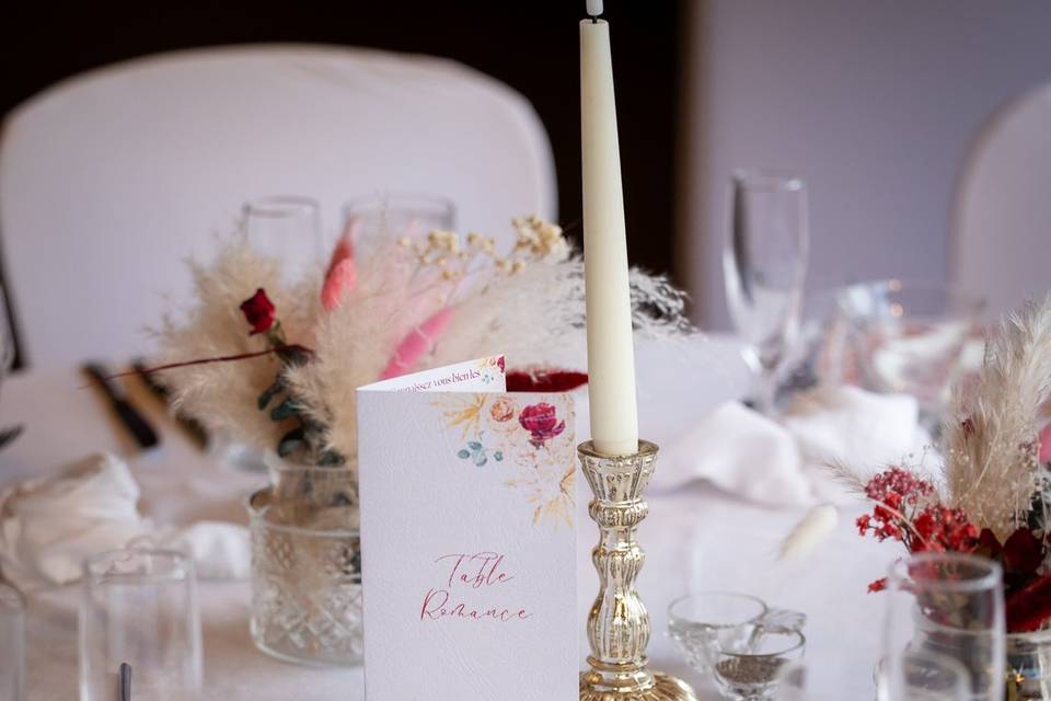 Table romantique