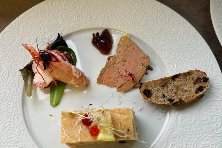 Assiette terre et mers