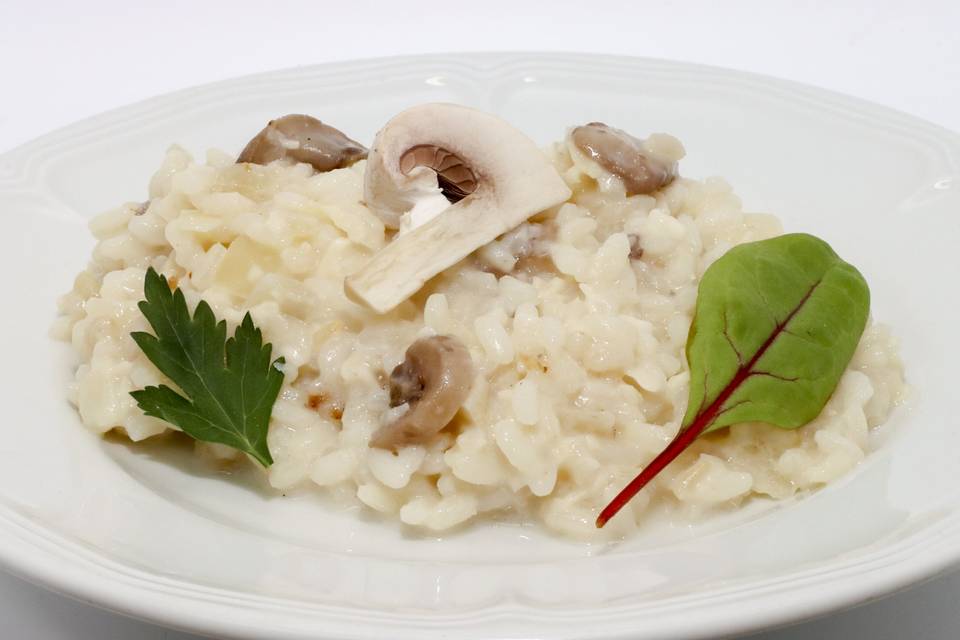 Risotto au champignons