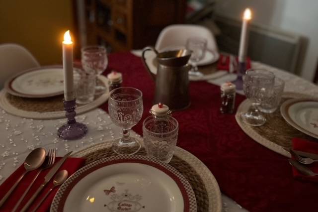 Table d'honneur Coquelicot