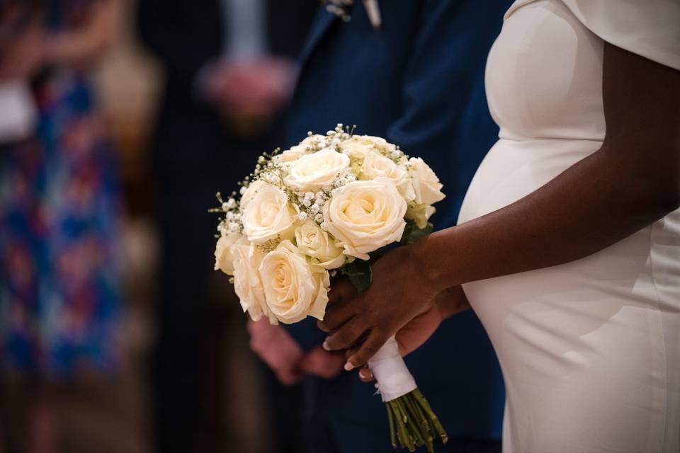 Bouquet mariée enceinte