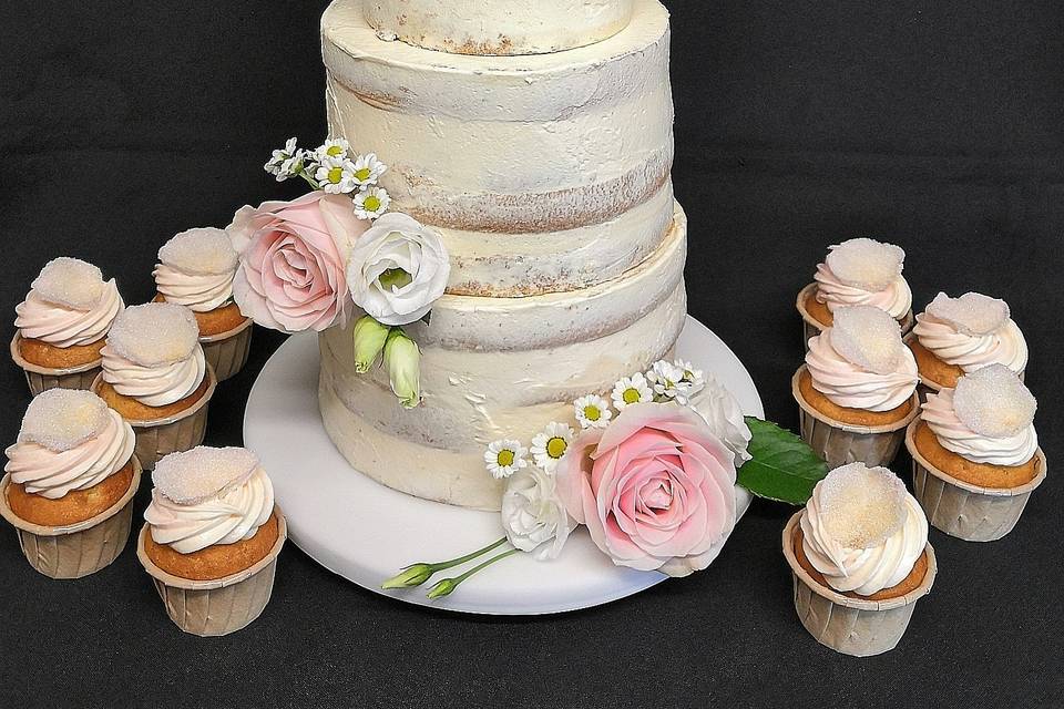 Nude Cake et Cup Cake