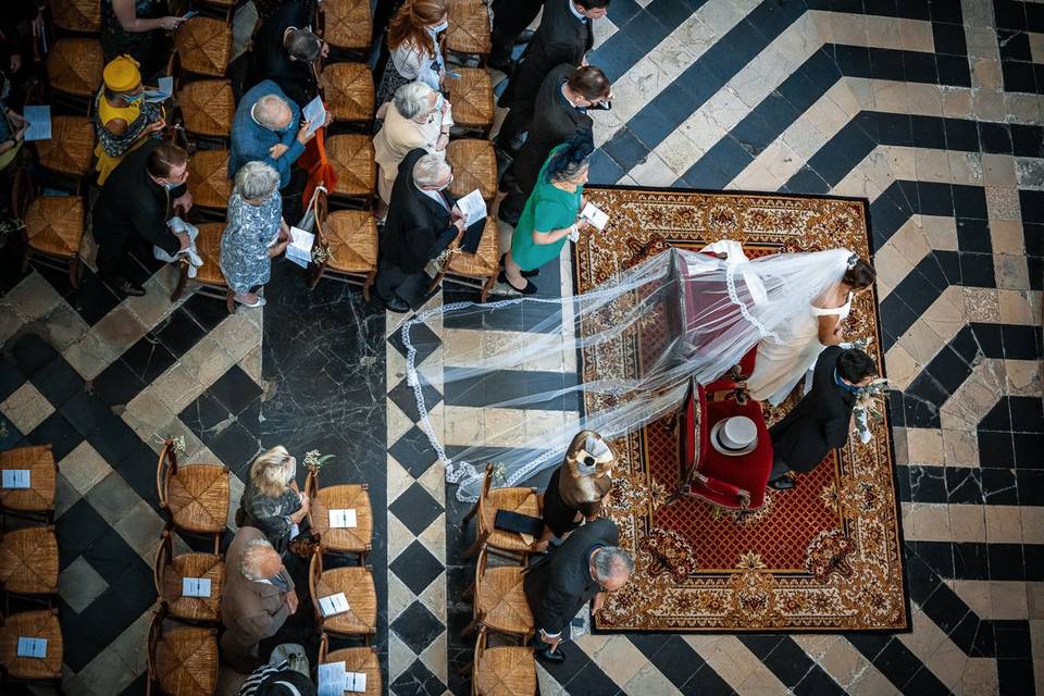 Ceremonie religieuse de mariag