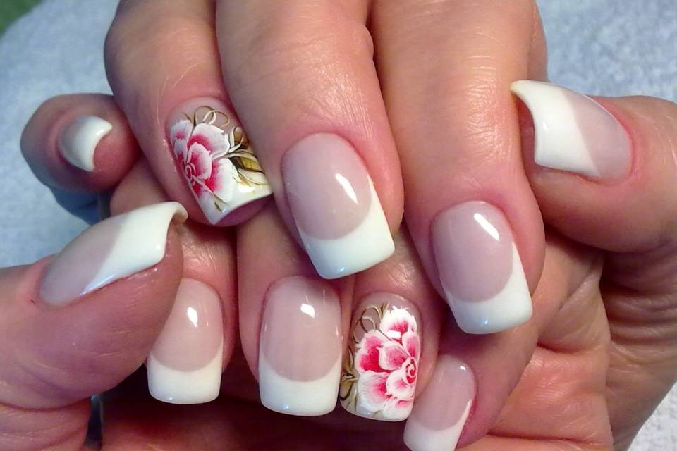 French extension d'ongle