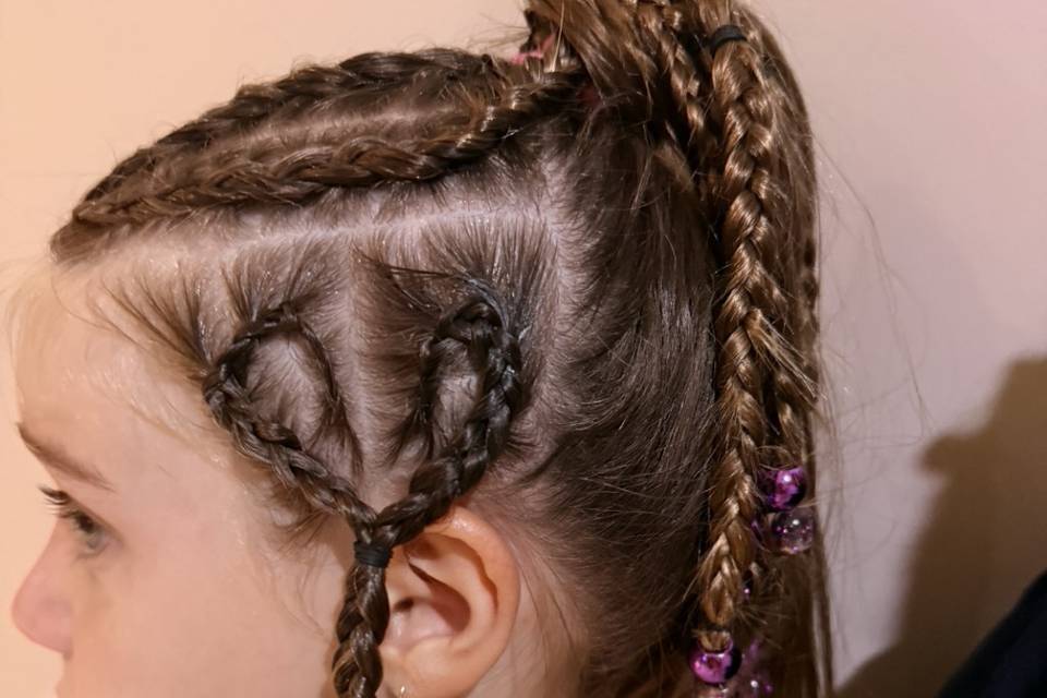 Le Bar a tresses strass paille
