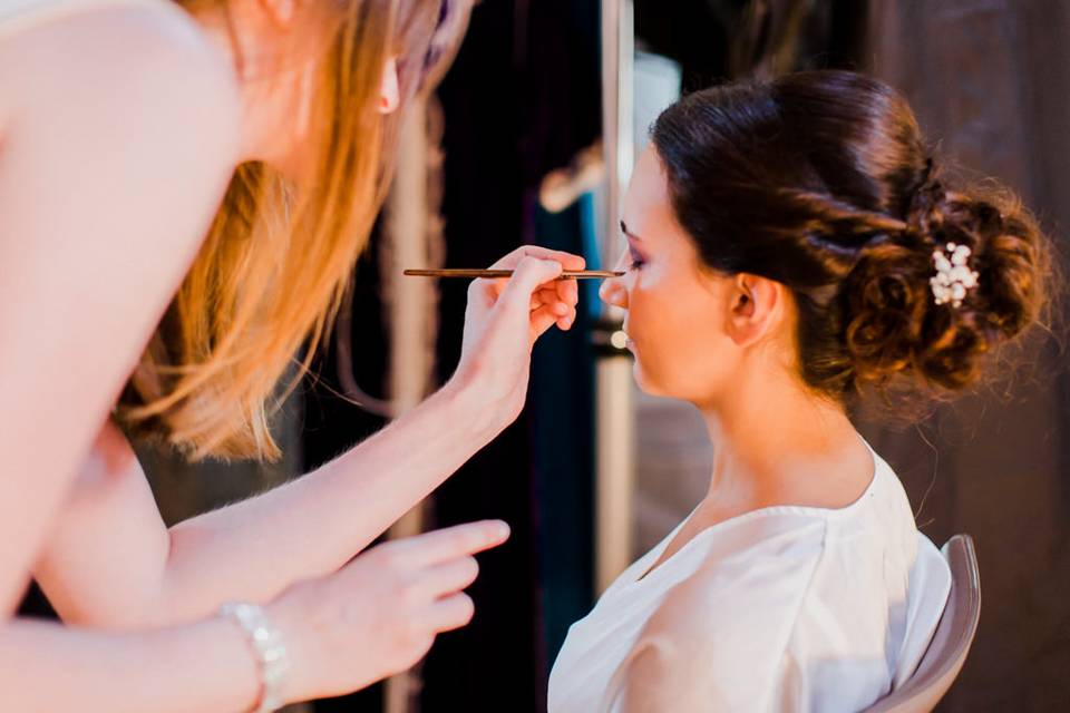 Makeup mariée