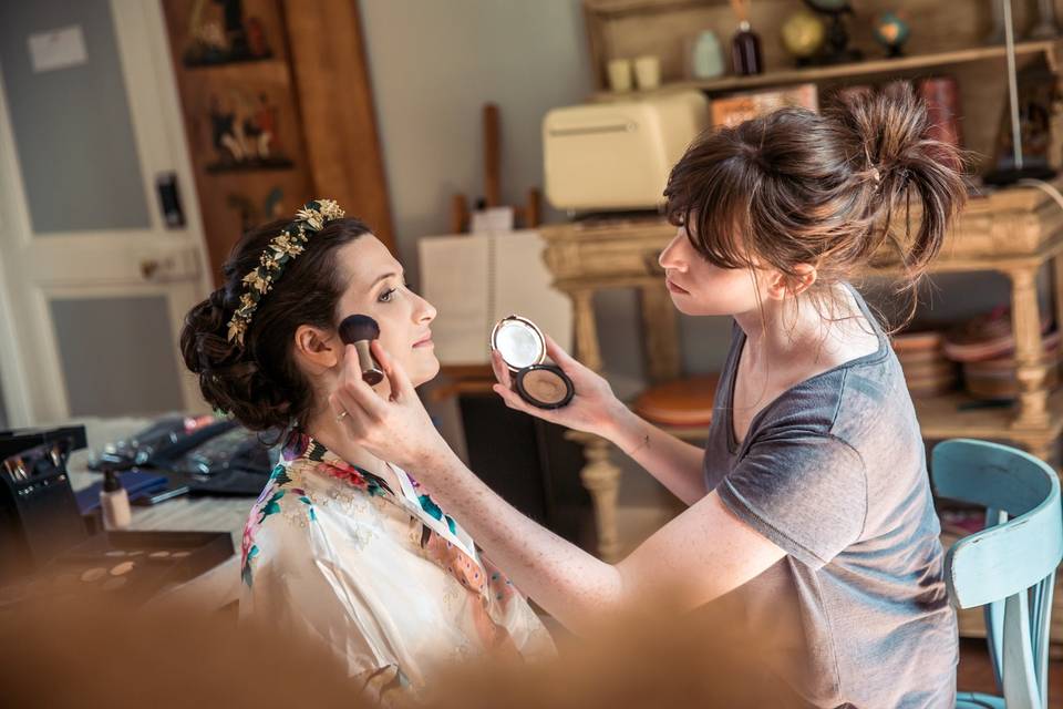 Makeup mariée