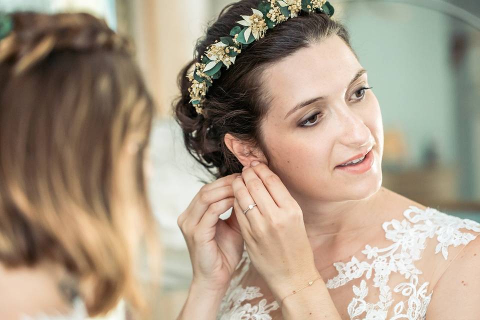 Makeup mariée