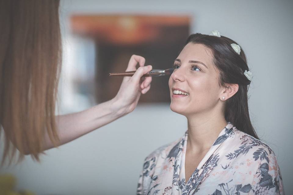 Makeup shooting
