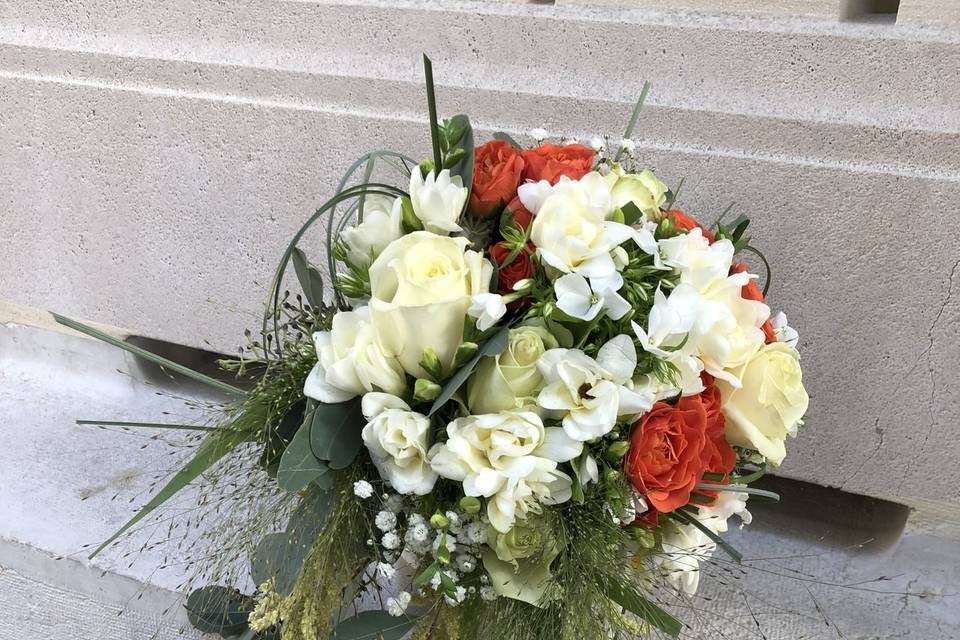 Bouquet mariée champêtre