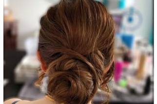 Coiffure chignon bas