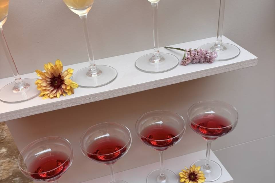 Backdrop cocktail