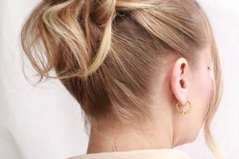 Chignon Bohème chic