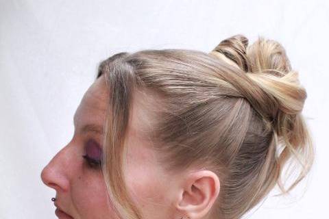 Chignon Bohème chic
