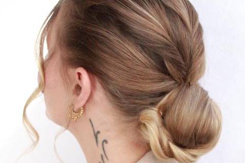 Chignon bas Couture