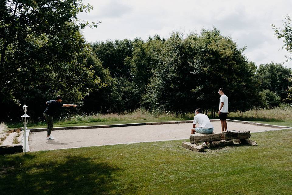 Terrain de pétanque