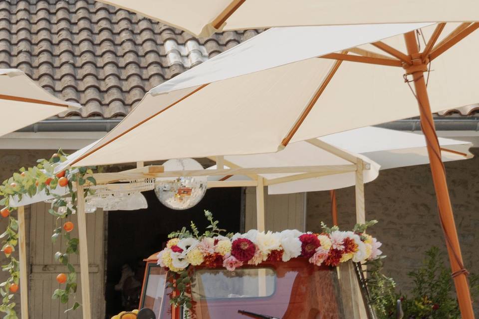 Mariage fleurie