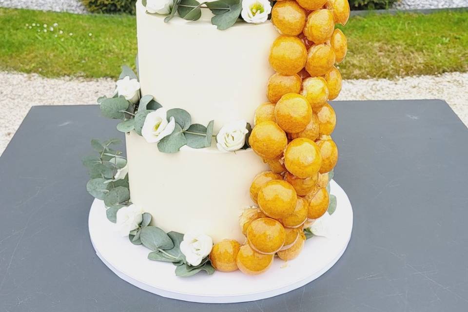 Mix layer cake choux