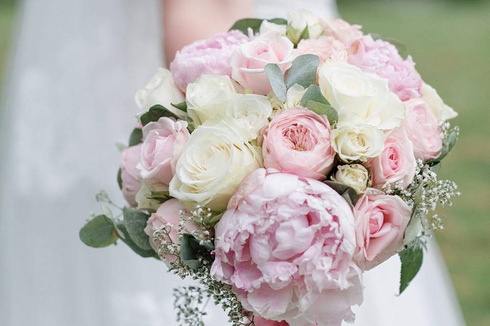 Bouquet de mariée Nature