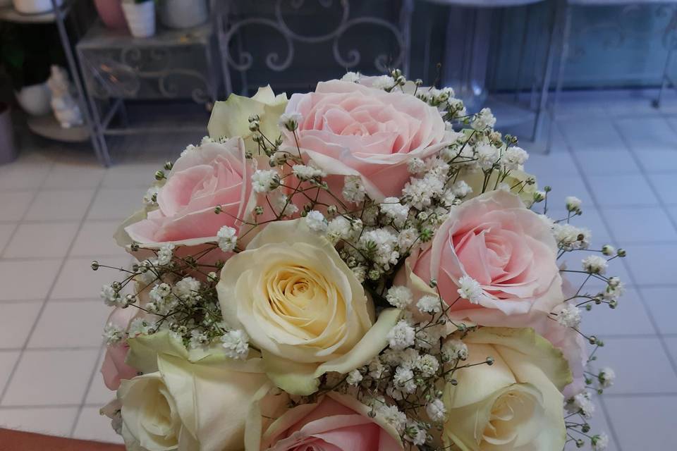 Bouquet de mariée simple