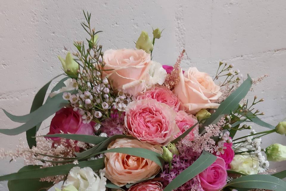 Bouquet de mariée champêtre