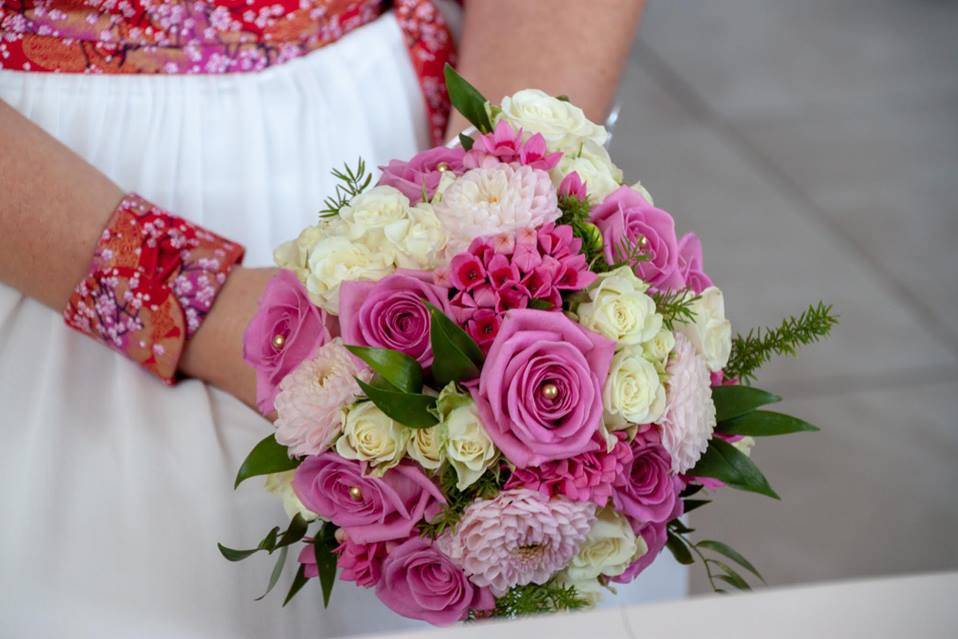 Bouquet de mariée Japon