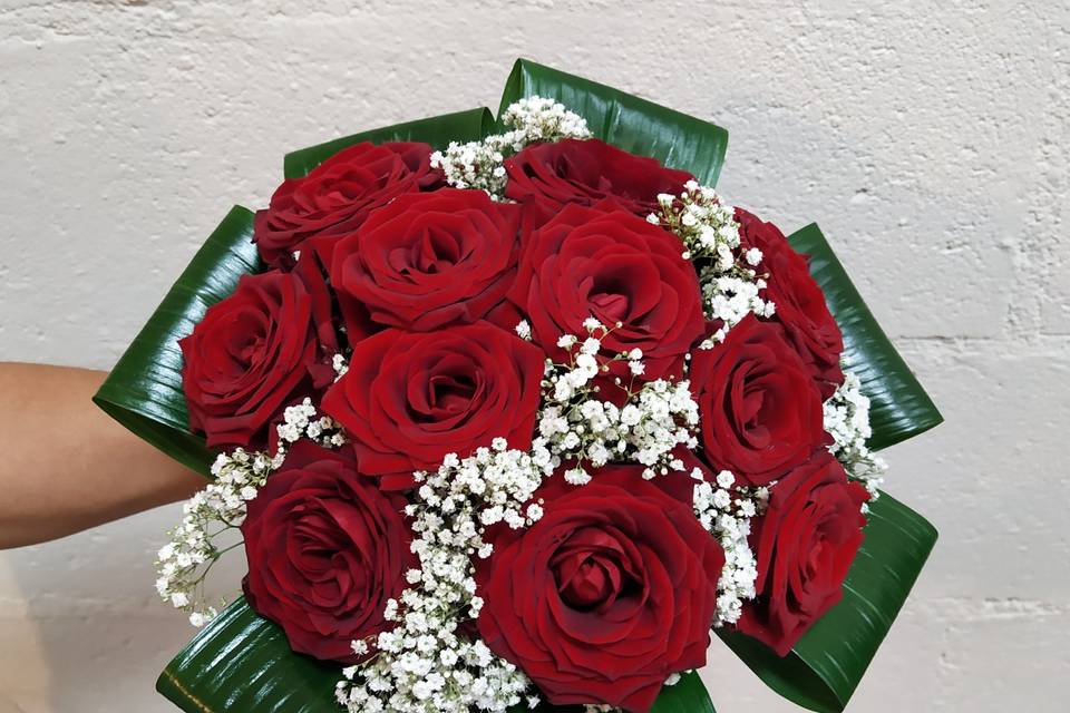 Bouquet rose rouge