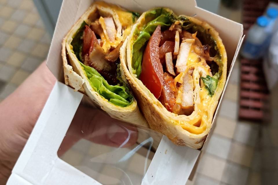 Wrap poulet