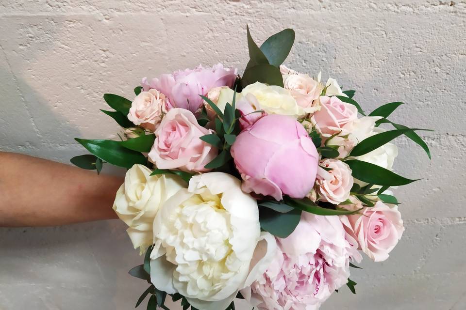 Bouquet pivoine