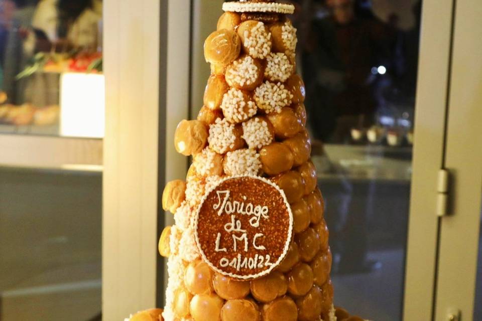 Pièce montée choux Mariage