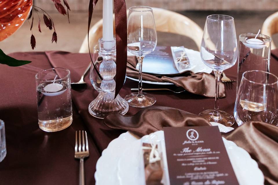 Scénographie de table