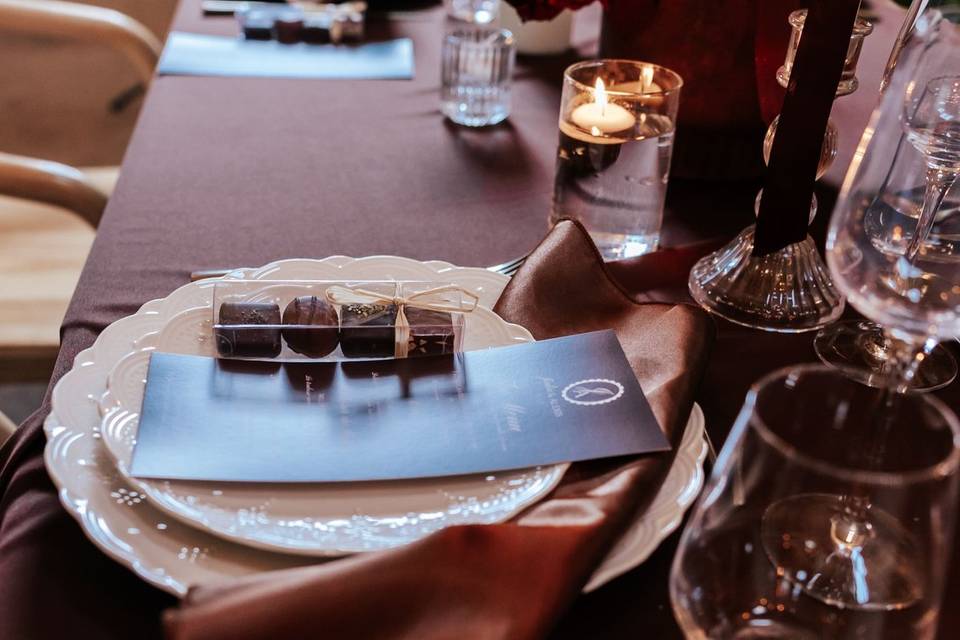 Menus & cadeaux personnalisés
