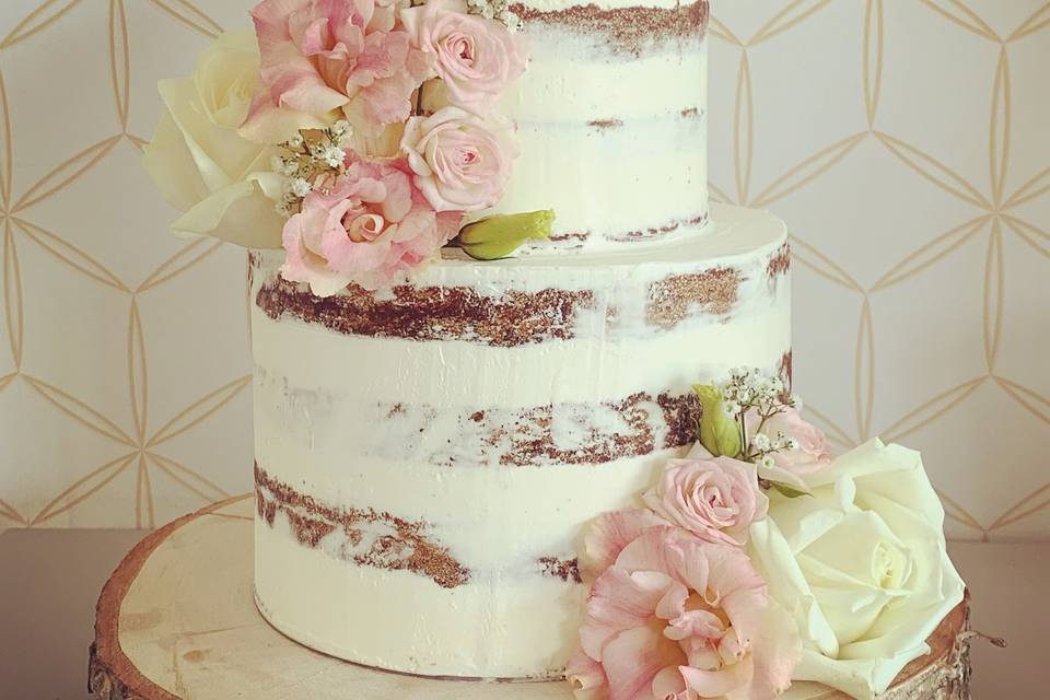 Naked cake