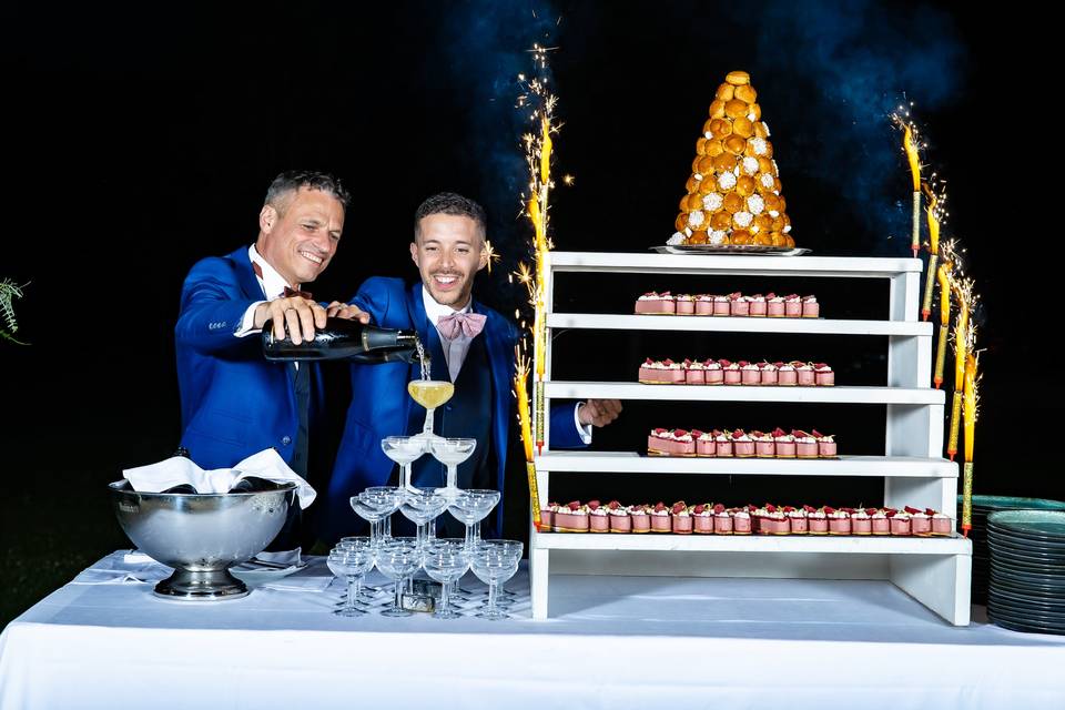 Présentation dessert