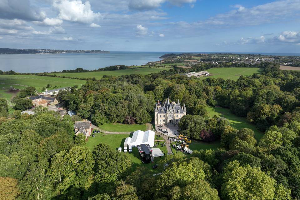 Vue d'ensemble du Chateau